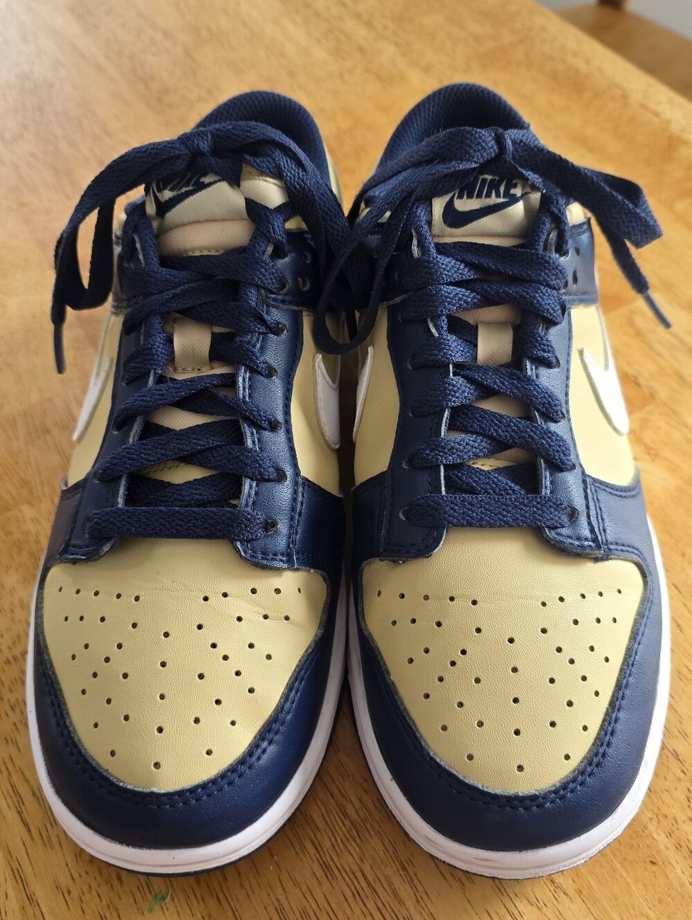 Nike Dunk Low Next Nature "Midnight Navy/Gold" sneakers 6 - Picture 2 of 13